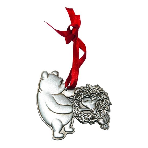 Classic Pooh "Holiday in The 100 Acre Wood" Christmas Tree Ornament - Picture 2 of 9